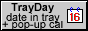 TrayDay desktop calendar