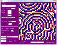 Software for exploring five cellular automata: q-state Life and more.