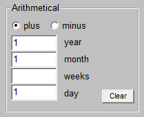 date arithmetic