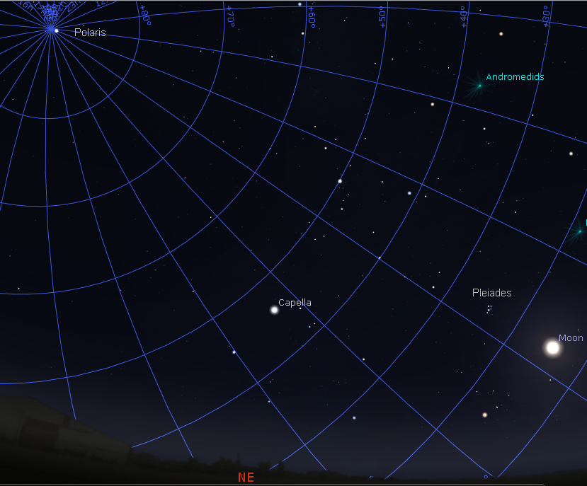 Moon-Pleiades conjunction