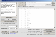 Thumbnail image for program Hermetic Word Frequency Counter