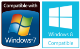 Compatible with Windows 7, 8 and 10